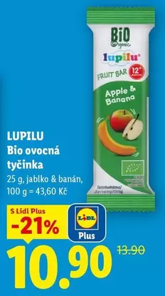 Plus - Bio ovocná tyčinka
