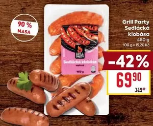 Grill Party Sedlácká klobása