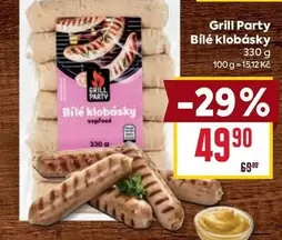 Bílé klobásky vepřové