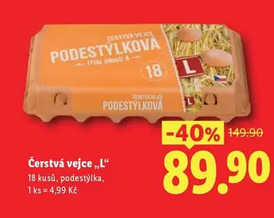 Čerstvá vejce