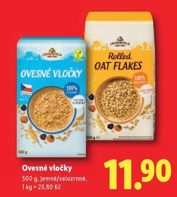 Ovesné vločky