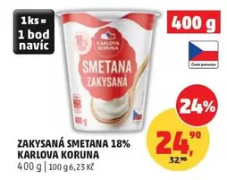 ZAKYSANÁ SMETANA 18%