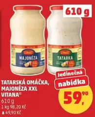 TATARSKÁ OMÁČKA, MAJONÉZA XXL