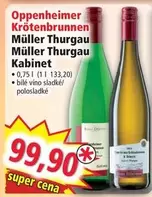Super - Müller Thurgau Müller Thurgau Kabinet