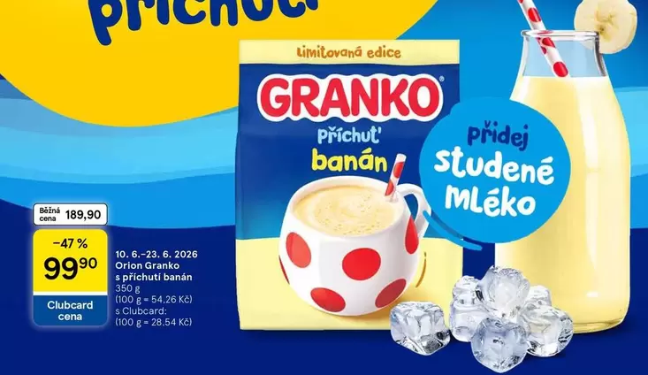 Granko Príchuť banán
