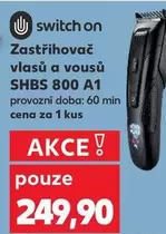 Switch - Zastřihovač vlasů a vousů SHBS 800 A1