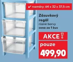Zásuvkový regál