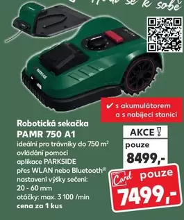Robotická sekačka PAMR 750 A1