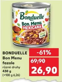 Bon Menu Mexicana fazole