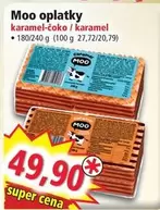 Super - Moo oplatky karamel-coko / karamel