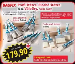 Profi Štětce, Ploché štětce nebo Válečky, různé sady