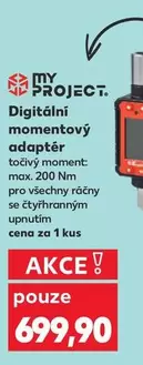 Digitální momentový adaptér