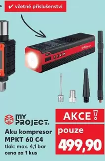 Aku kompresor MPKT 60 C4