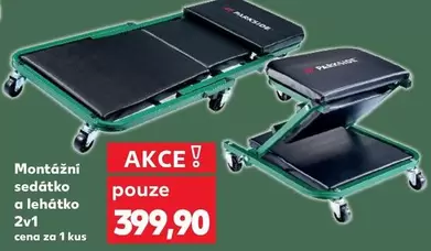 Montážní sedátko a lehátko 2v1