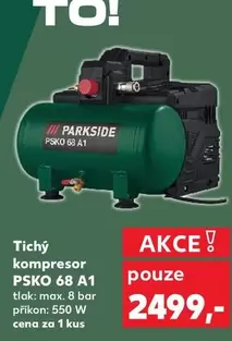 Tichý kompresor PSKO 68 A1