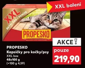 Kapsičky pro kočky/psy XXL box