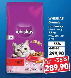 Granule pro kočky různé druhy