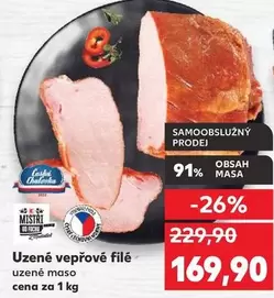 Uzené vepřové filé