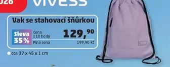 Vak se stahovací šňůrkou