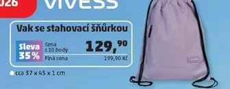Vak se stahovací šňůrkou