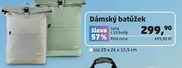 Dámský batůžek