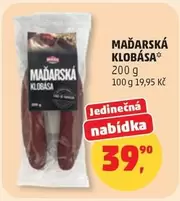 MAĎARSKÁ KLOBÁSA