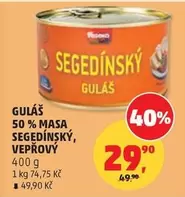 Segedínský Guláš Vepřový