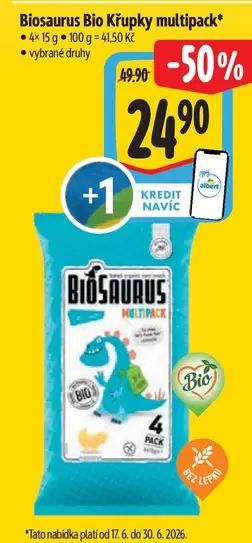 Bio Křupky multipack