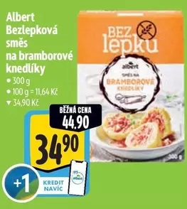 Bezlepková směs na bramborové knedlíky