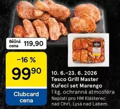 Tesco Grill Master Kuřecí set Marengo