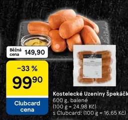 Kostelecké Uzeniny Špekáček
