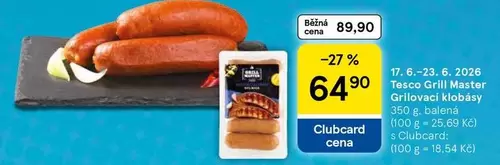 Grilovaci klobasy