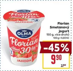 Florian Smetanový jogurt