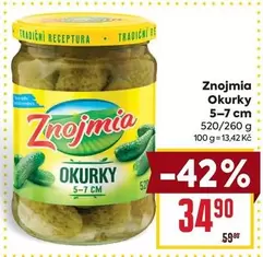 Okurky 5-7 cm