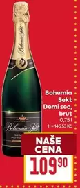 Bohemia - Sekt Demi sec, brut