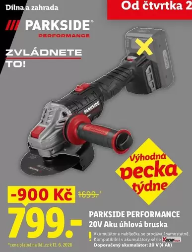 20V Aku úhlová bruska