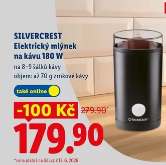 Elektrický mlýnek na kávu 180 W