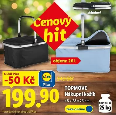 Plus - Nákupní košík