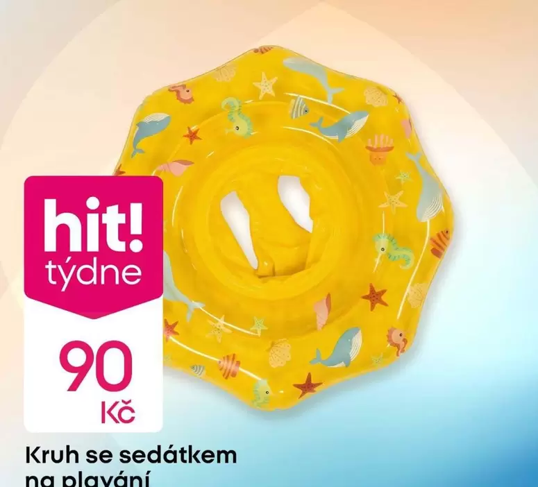 Kruh se sedátkem na plavání