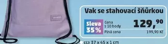 Vak se stahovací šňůrkou