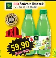 Super - BIO Šťava z limetek