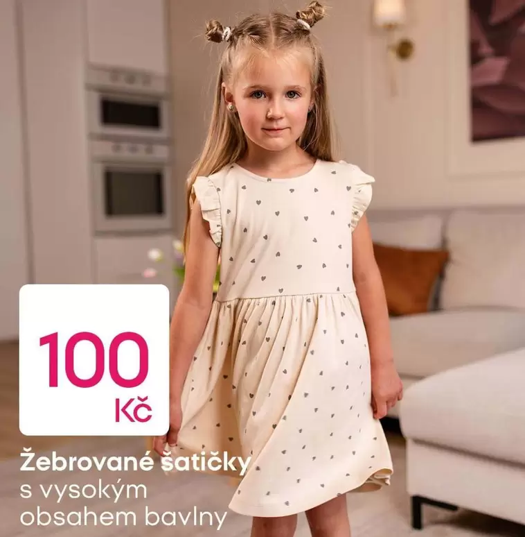 Žebrované šatičky