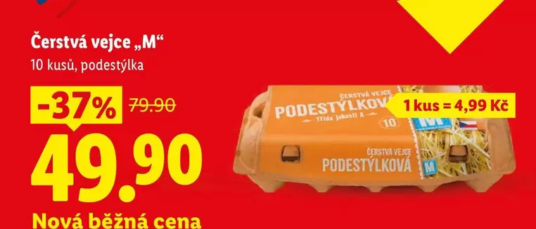 Čerstvá vejce „M“