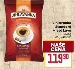 Mletá káva Standard