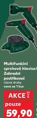 Multifunkční sprchová hlavice/Zahradní postřikovač