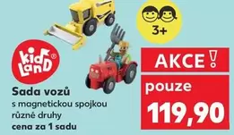 Sada vozů s magnetickou spojkou