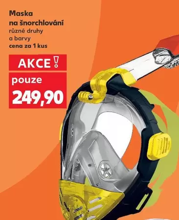 Maska na šnorchlování