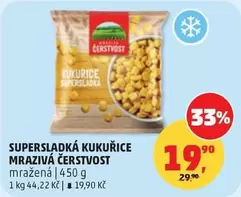 Supersladká kukuřice mrazená