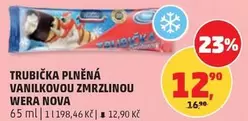 Nova - TRUBIČKA PLNĚNÁ VANILKOVOU ZMRZLINOU