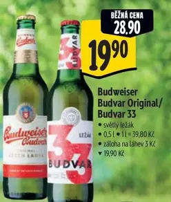 Budweiser Budvar Original/Budvar 33